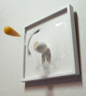 Yuki Matsueda's 3-D artwork jumps out at viewers, Ibarki, Japan - Nov 2011