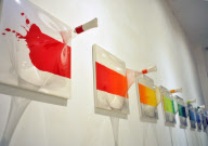 Yuki Matsueda's 3-D artwork jumps out at viewers, Ibarki, Japan - Nov 2011