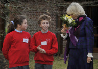 Camilla, Duchess of Cornwall visits Heywood Preparatory School, Corsham, Wiltshire, Britain - 25 Nov 2011