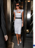 Victoria Beckham leaving her hotel in London, Britain - 22 Sep 2009