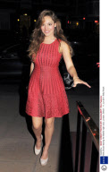 Kelly Brook leaving the Mahiki night club, London, Britain - 11 Jun 2011