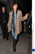 Celebrities out and about, London, Britain - 12 Dec 2009
