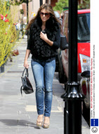 Elizabeth Hurley out and about in Chelsea, London, Britain - 23 Jun 2011