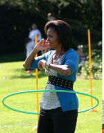 DC:  MICHELLE OBAMA HOSTS HEALTHY KIDS FAIR