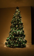 Drink can Christmas tree, Lafayette, Louisiana, America - 30 Nov 2011