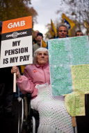 Public sector strike across Britain - 30 Nov 2011