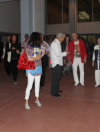MICHAEL DOUGLAS AND CATHERINE ZETA JONES  CITY VISIT - ART BASEL-