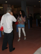 MICHAEL DOUGLAS AND CATHERINE ZETA JONES  CITY VISIT - ART BASEL-