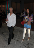 MICHAEL DOUGLAS AND CATHERINE ZETA JONES  CITY VISIT - ART BASEL-