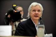 WikiLeaks press conference, London, Britain - 01 Dec 2011