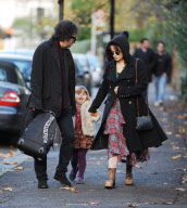 HELENA BONHAM CARTER AND TIM BURTON IN HAMPSTEAD!