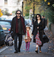 HELENA BONHAM CARTER AND TIM BURTON IN HAMPSTEAD!