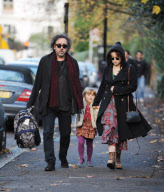 HELENA BONHAM CARTER AND TIM BURTON IN HAMPSTEAD!