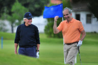 *EXCLUSIVE* Michael Douglas hits the Golf Links in Miami Beach