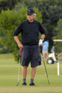 *EXCLUSIVE* Michael Douglas hits the Golf Links in Miami Beach