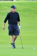 *EXCLUSIVE* Michael Douglas hits the Golf Links in Miami Beach