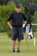 *EXCLUSIVE* Michael Douglas hits the Golf Links in Miami Beach