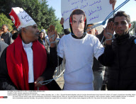TUNIS: Islamist supporters demonstrate