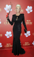 BRIGITTE NIELSEN attending ''Mon Cherie Day 2011'' in Munich