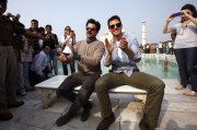Tom Cruise and Anil Kapoor at the Taj Mahal in Agra, India - 03 Dec 2011