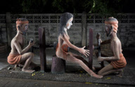 Wang Saen Suk Hell Garden, near Bangkok, Thailand - 25 Nov 2011