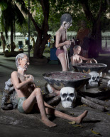 Wang Saen Suk Hell Garden, near Bangkok, Thailand - 25 Nov 2011