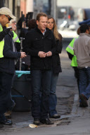 *EXCLUSIVE* First look at Kiefer Sutherland filming new show "Touch"