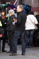 *EXCLUSIVE* First look at Kiefer Sutherland filming new show "Touch"