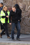 *EXCLUSIVE* First look at Kiefer Sutherland filming new show "Touch"