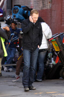 *EXCLUSIVE* First look at Kiefer Sutherland filming new show "Touch"