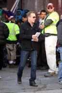 *EXCLUSIVE* First look at Kiefer Sutherland filming new show "Touch"