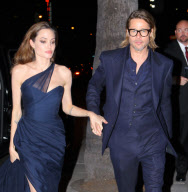 EXCLUSIVE Angelina Jolie and Brad Pitt go to dinner after screening