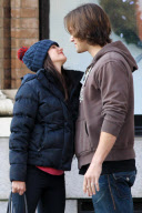 *EXCLUSIVE*  Jared and Genevieve Padalecki caught in PDA  [NO Canada, NO UK, NO Ireland, No Germany, NO Austria]