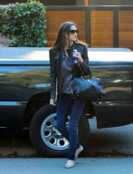 Demi Moore and a Friend Visit with Rumer