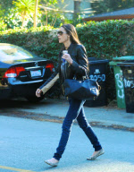 Demi Moore and a Friend Visit with Rumer