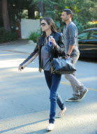Demi Moore and a Friend Visit with Rumer