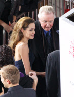 Angelina Jolie and Jon Voight arrive at the premiere of FilmDistrict's 'In the Land of Blood and Honey' 