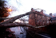 Severe storms hit Scotland, Britain - 08 Dec 2011