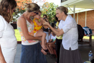 Monaco's Prince Albert II and Charlene in South Africa
