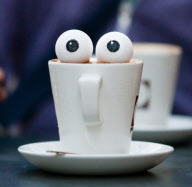 Ordinary objects come to life as artist claps eyes on the potential comic creatures, Germany 
 - Dec 2011