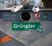 Ordinary objects come to life as artist claps eyes on the potential comic creatures, Germany 
 - Dec 2011