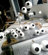 Ordinary objects come to life as artist claps eyes on the potential comic creatures, Germany 
 - Dec 2011
