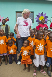 Christian Slater and Richard Branson open Mpumalanga creche in Limpopo, South Africa - 12 Dec 2011