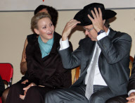 CPE/Prince Albert and Princess Charlene of Monaco attend Christmas Show at Red Cross nursery.
