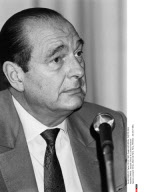 PARIS : Jacques Chirac et Luciano Pavarotti