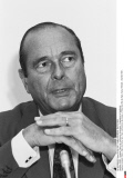 PARIS : Jacques Chirac en conference de presse - Expressions et postures
