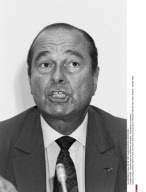PARIS : Jacques Chirac en conference de presse - Expressions et postures