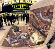 Asphalt Renaissance by Kurt Wenner 3D street art book - Dec 2011