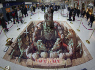 Asphalt Renaissance by Kurt Wenner 3D street art book - Dec 2011