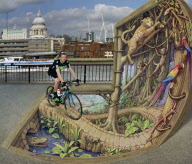 Asphalt Renaissance by Kurt Wenner 3D street art book - Dec 2011